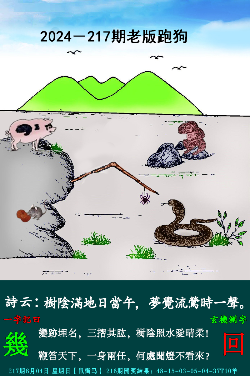 2024217期老跑狗图