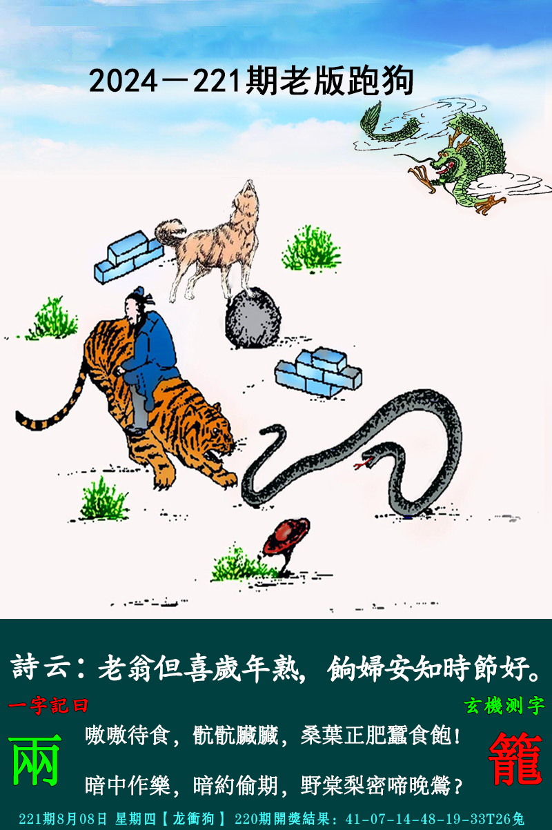 2024221期老跑狗图