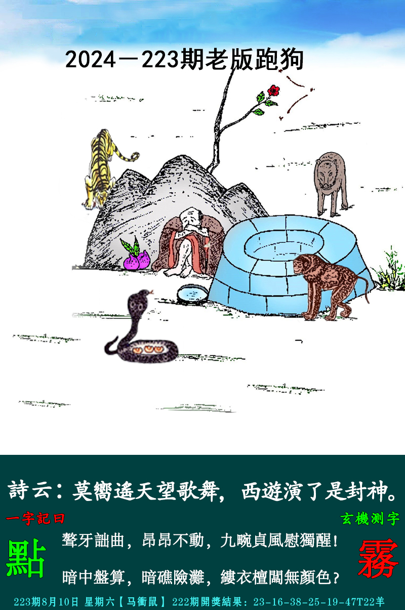 2024223期老跑狗图