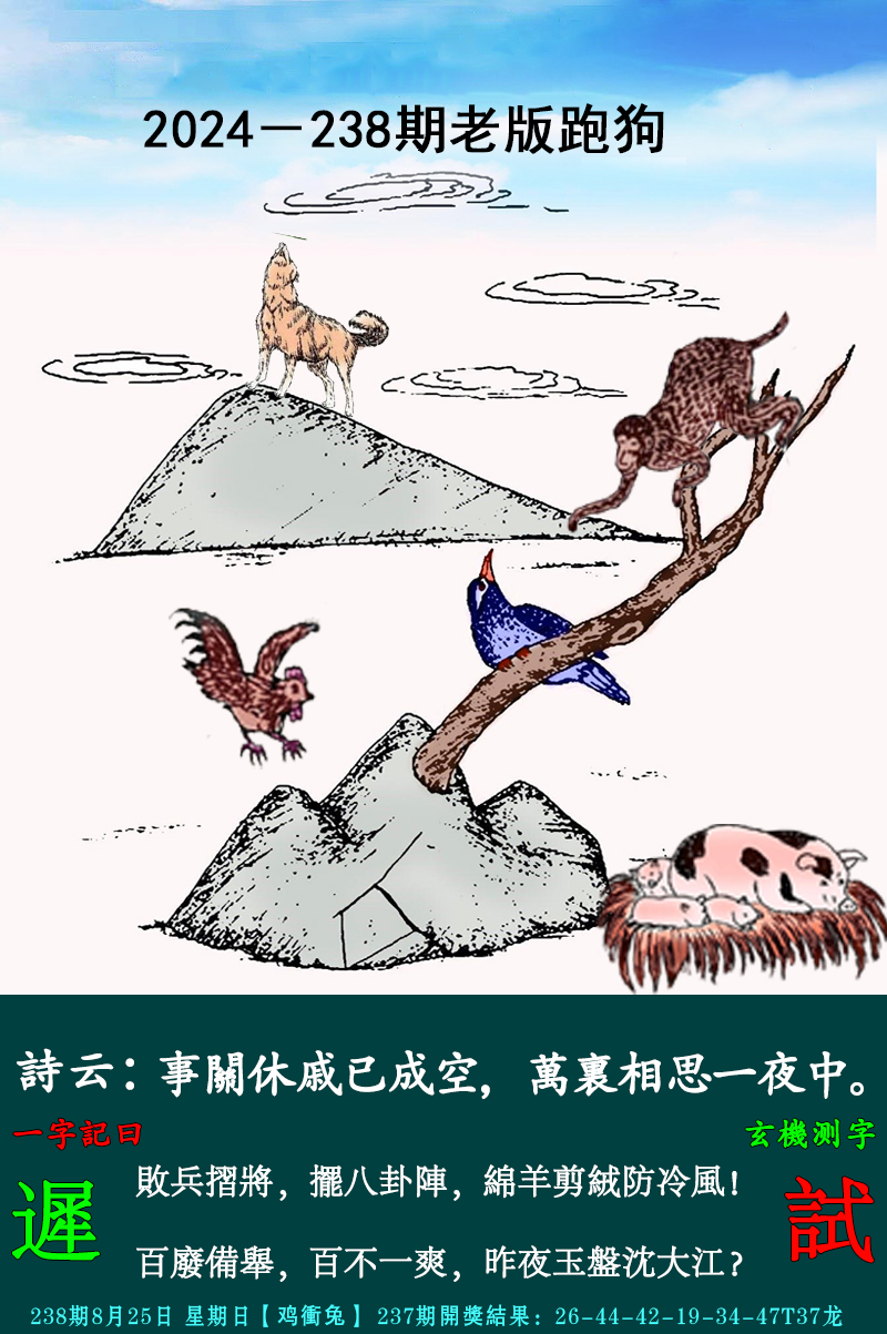 2024238期老跑狗图