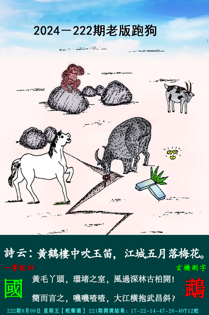 2024222期老跑狗图