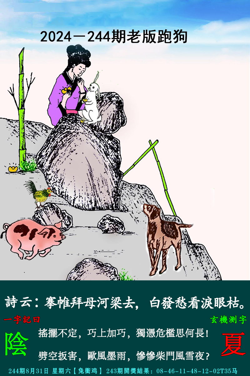2024244期老跑狗图