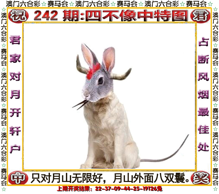 2024242期四不像中特图