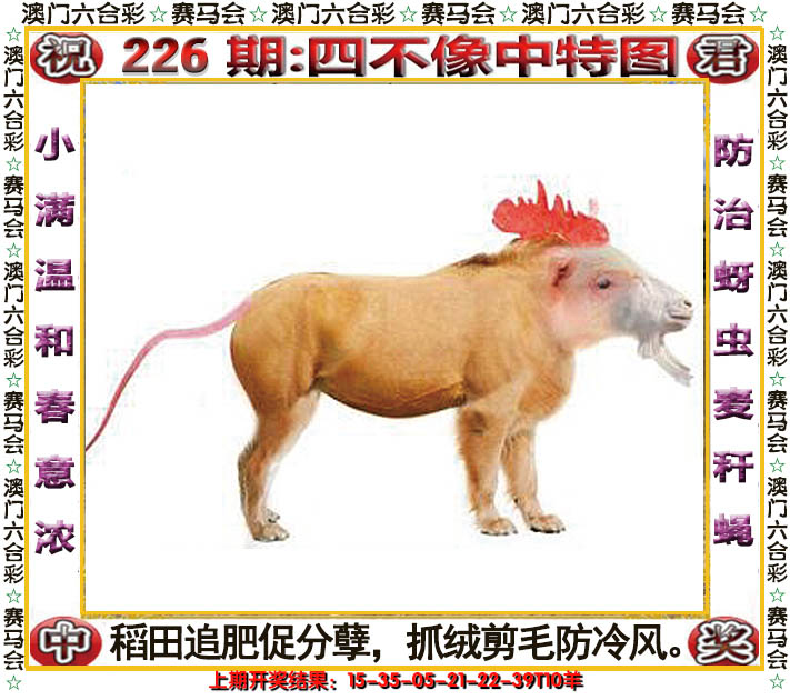 2024226期四不像中特图