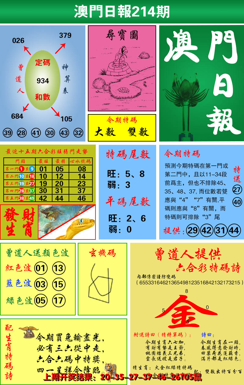 2024214期澳门日报