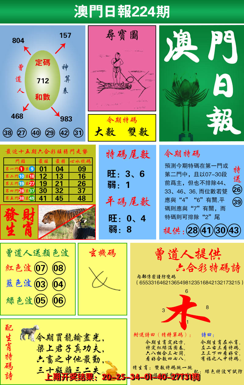 2024224期澳门日报