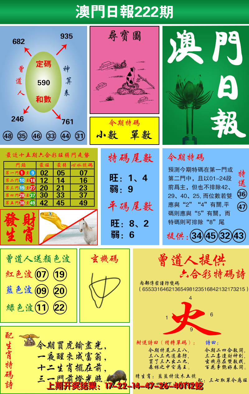 2024222期澳门日报