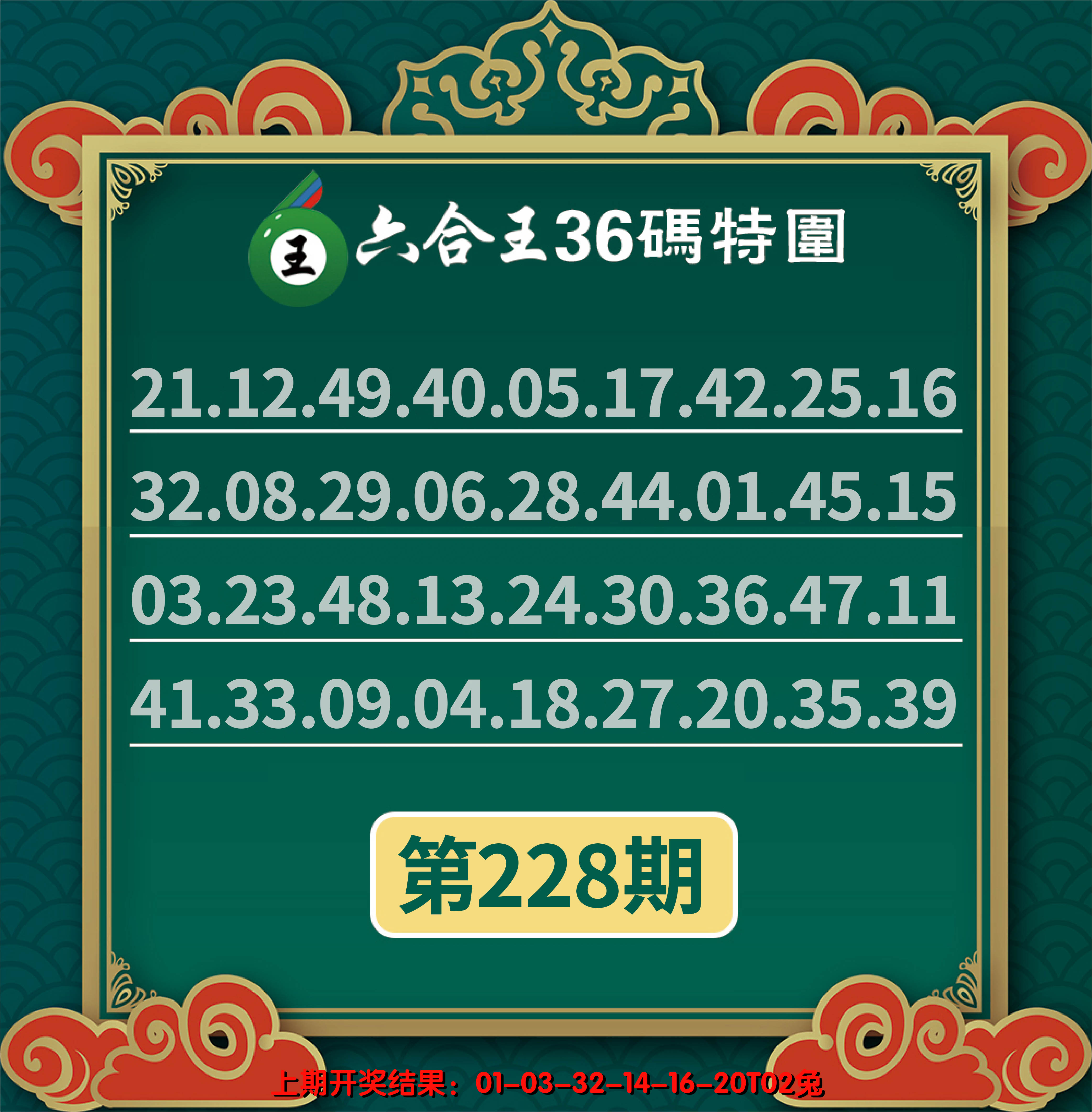 2024228期六合王三十六码特围