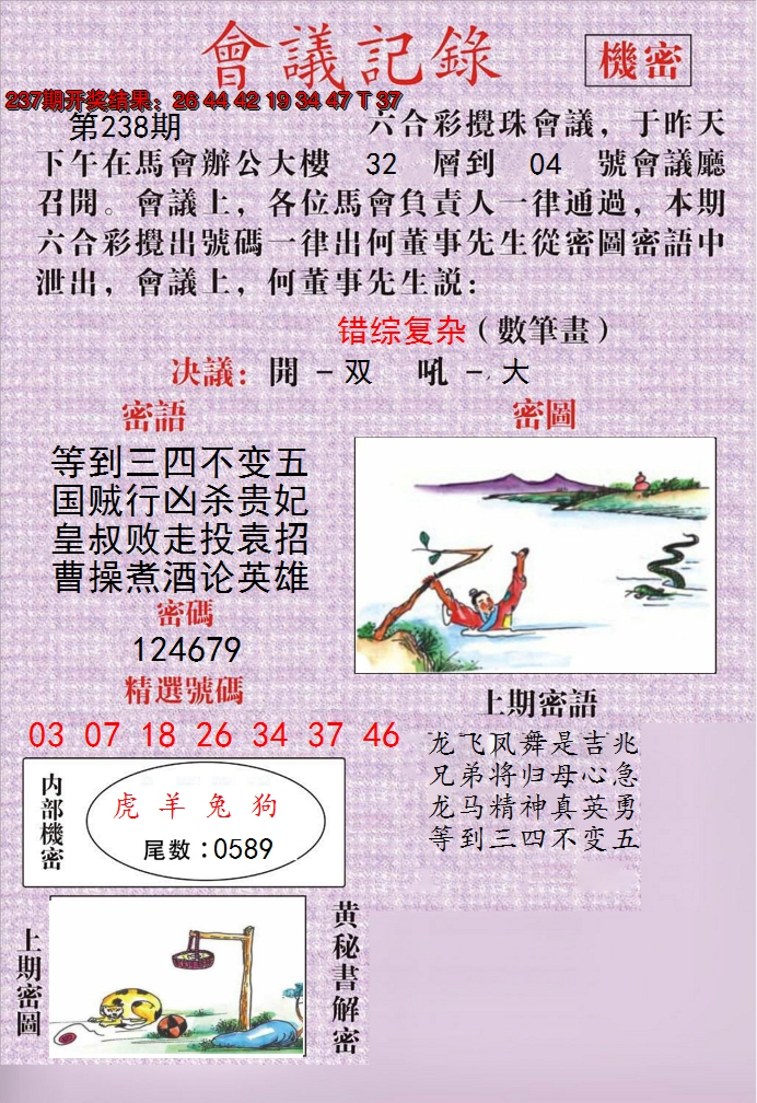 2024238期澳门会议记录