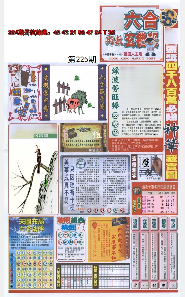 2024225期六合玄机报