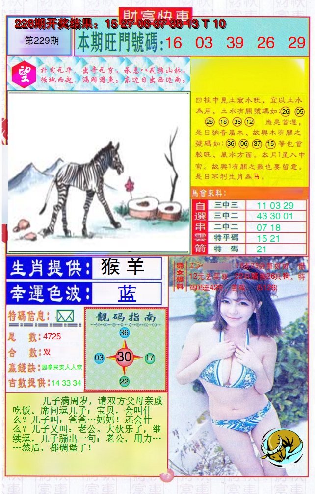 2024229期财富快车