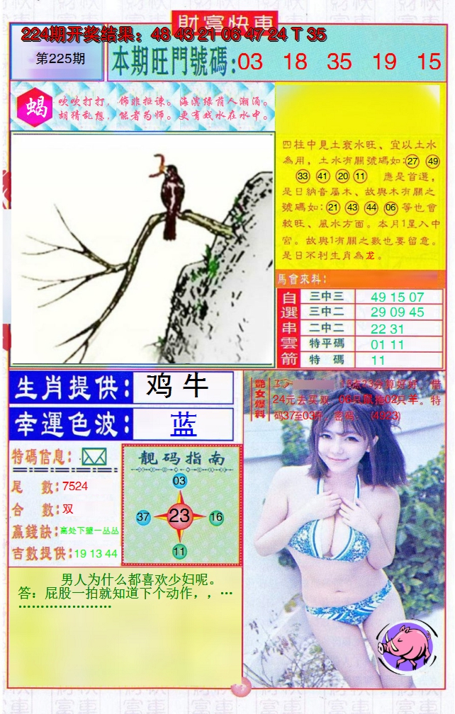 2024225期财富快车