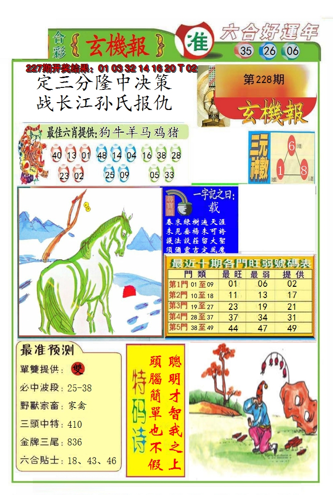 2024228期九龍玄机报(推荐)
