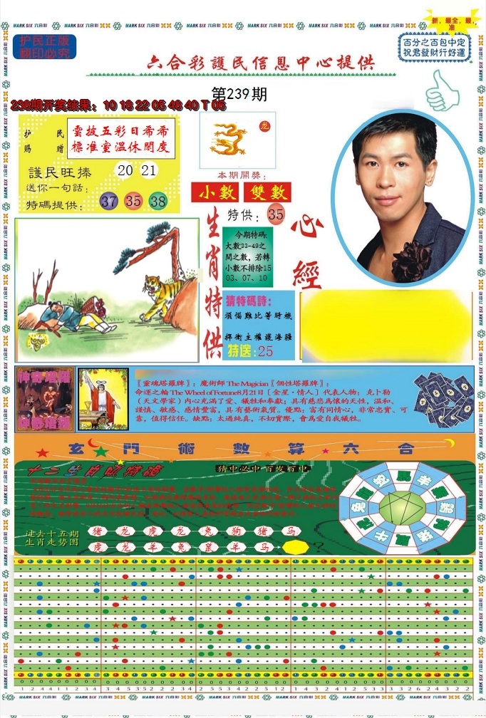 2024239期九龍心经A(推荐)