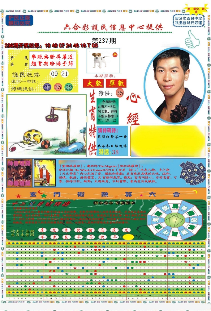 2024237期九龍心经A(推荐)