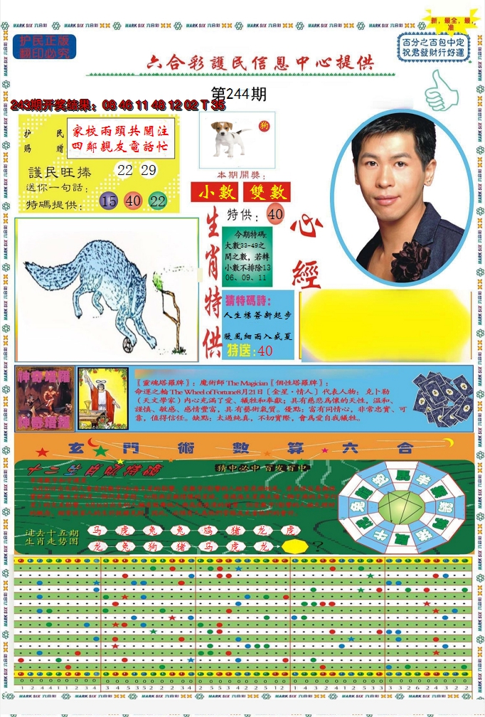 2024244期九龍心经A(推荐)