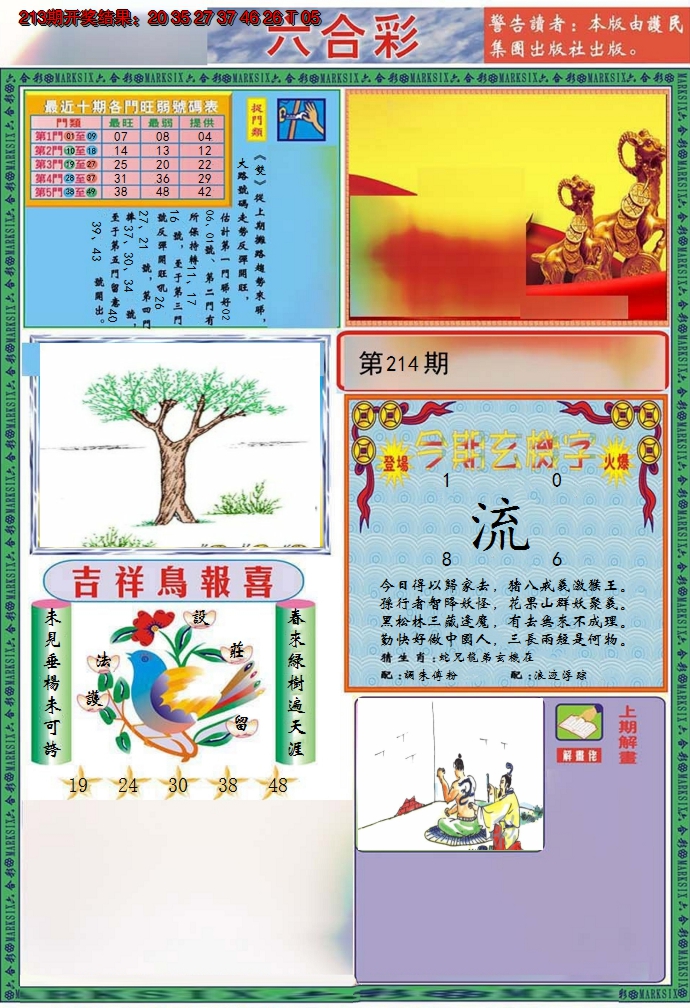 2024214期九龍2011A(推荐)