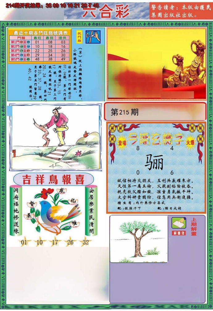2024215期九龍2011A(推荐)