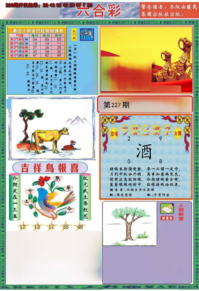 2024227期九龍2011A(推荐)