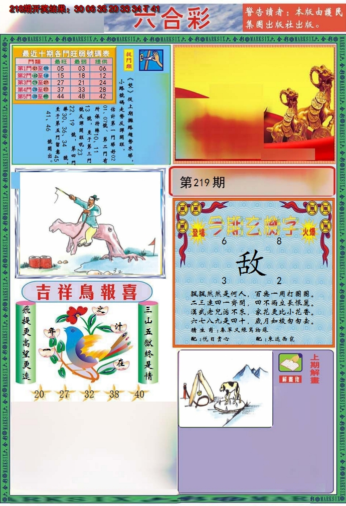 2024219期九龍2011A(推荐)