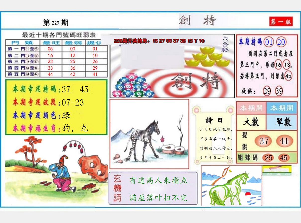 2024229期九龍创特A(推荐)