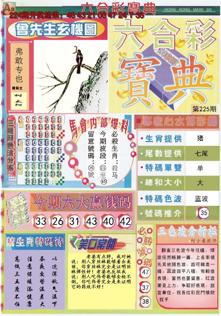 2024225期六合宝典A