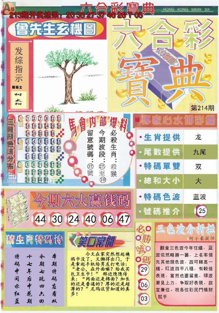 2024214期六合宝典A