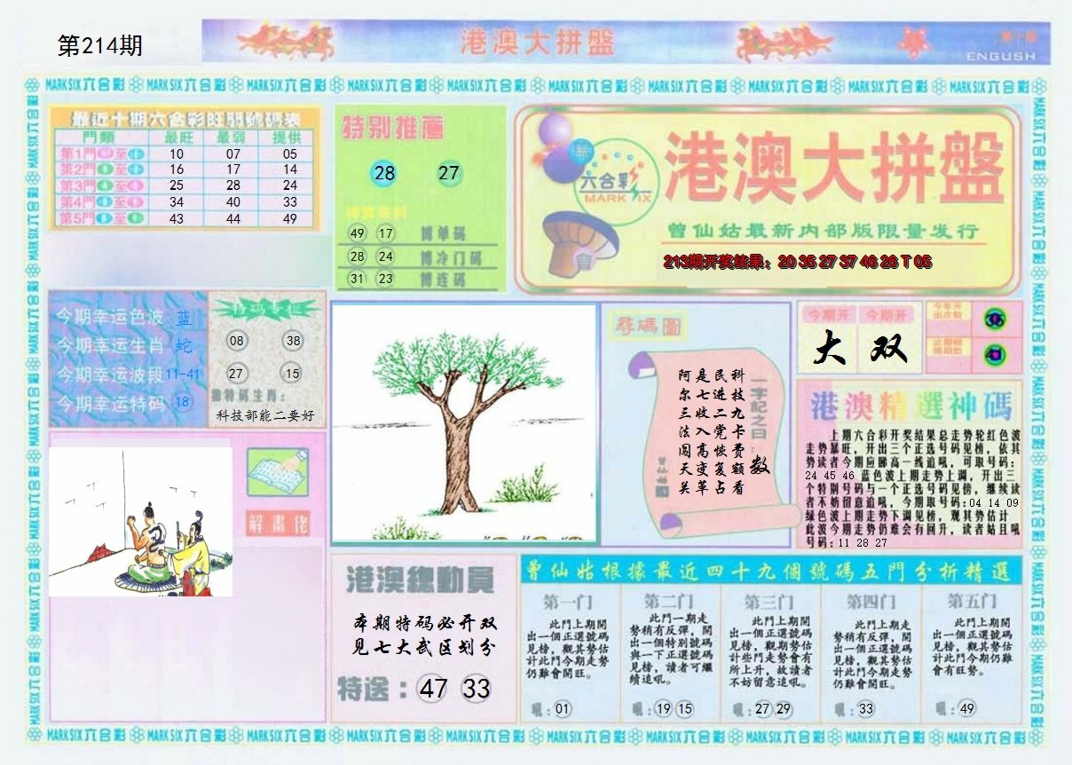 2024214期港澳大拼盘A
