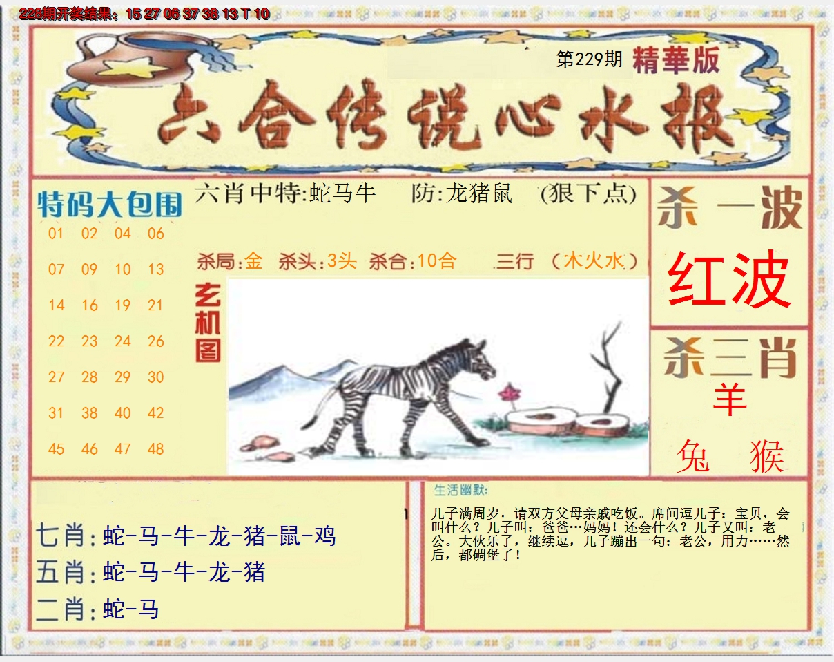 2024229期六合传说(心水版)