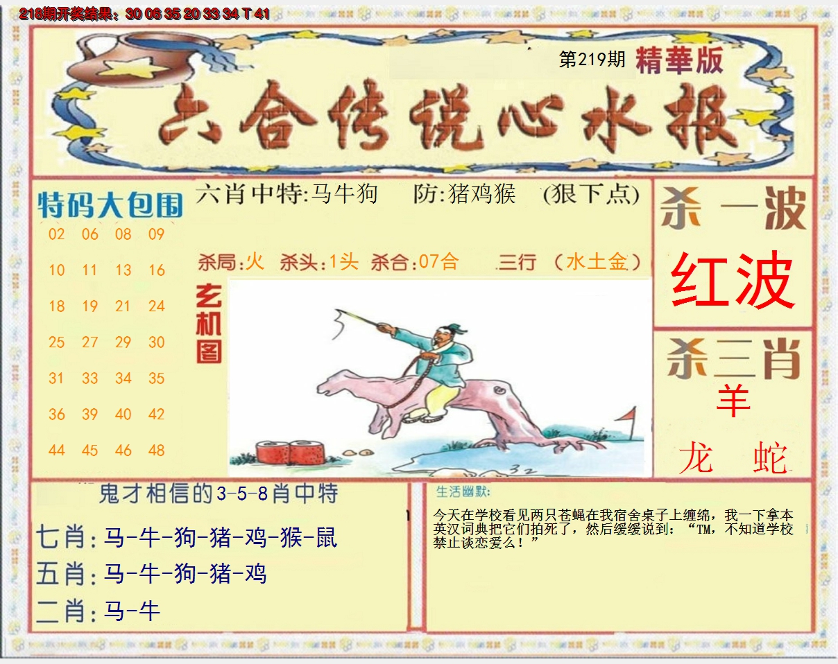 2024219期六合传说(心水版)