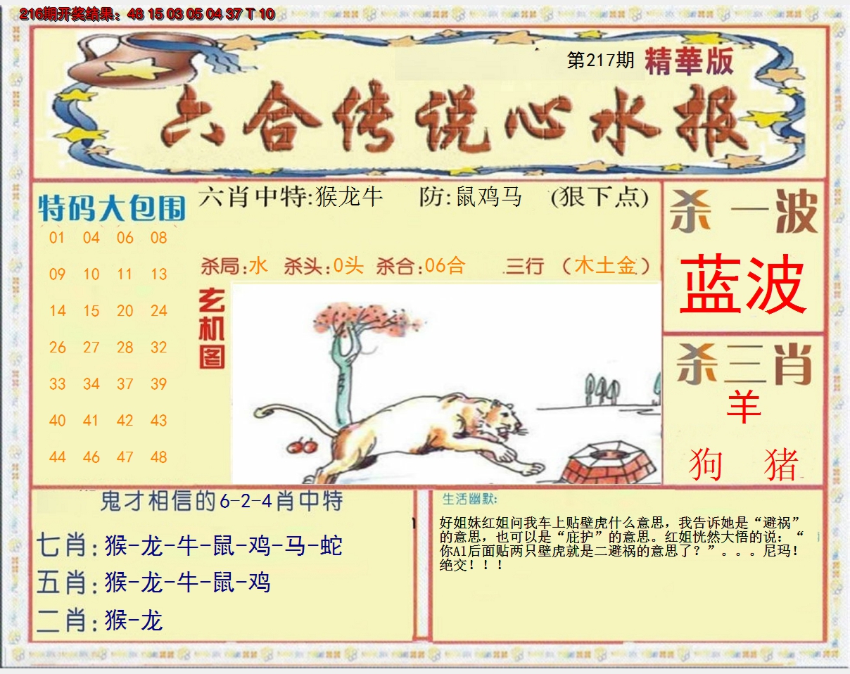 2024217期六合传说(心水版)