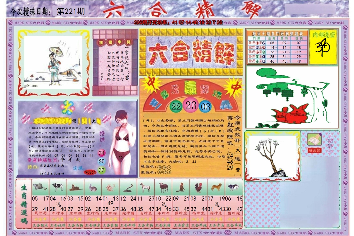 2024221期六合精解A