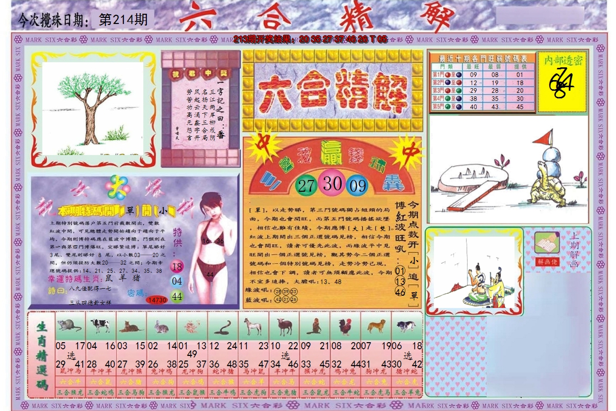 2024214期六合精解A
