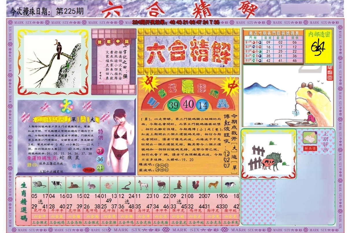 2024225期六合精解A