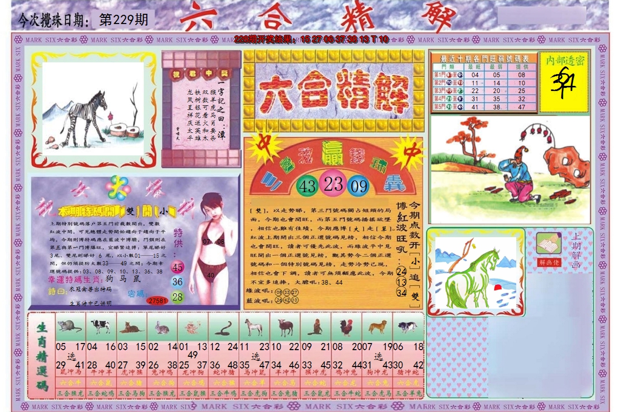 2024229期六合精解A
