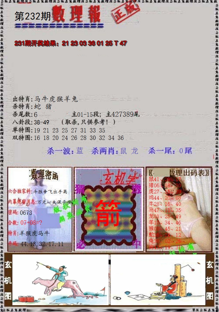 2024232期数理报