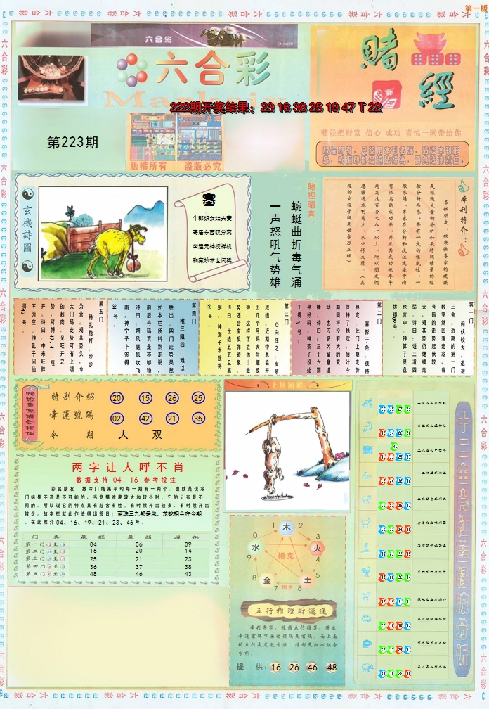 2024223期小赌经A