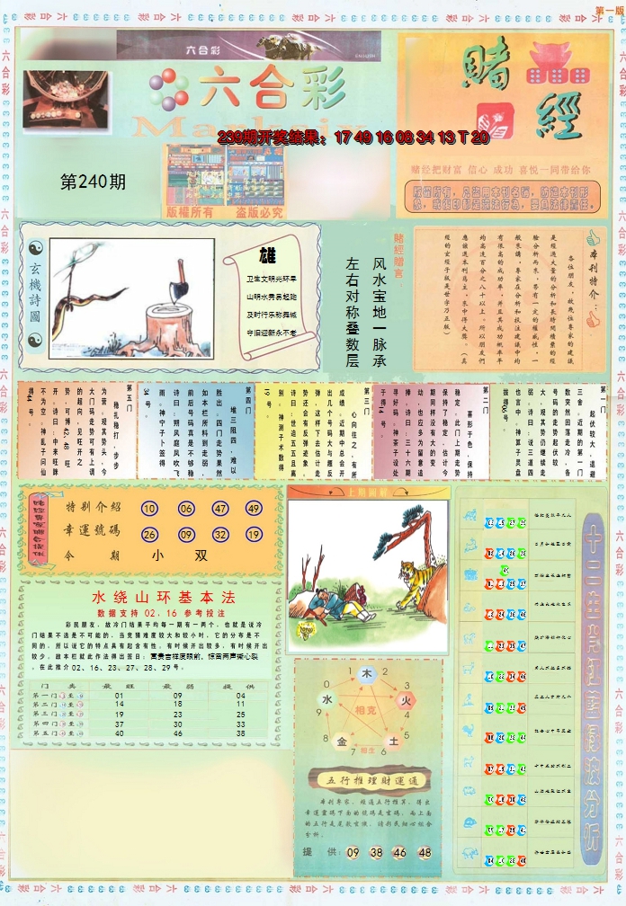 2024240期小赌经A