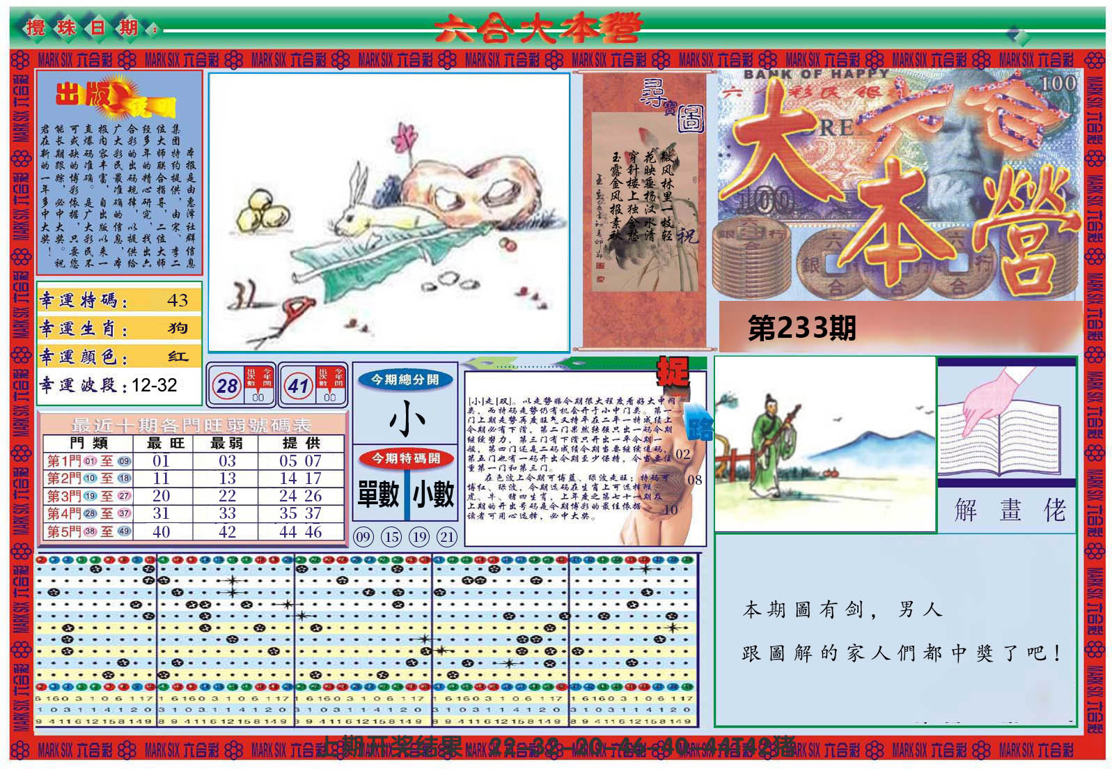2024233期大本营A