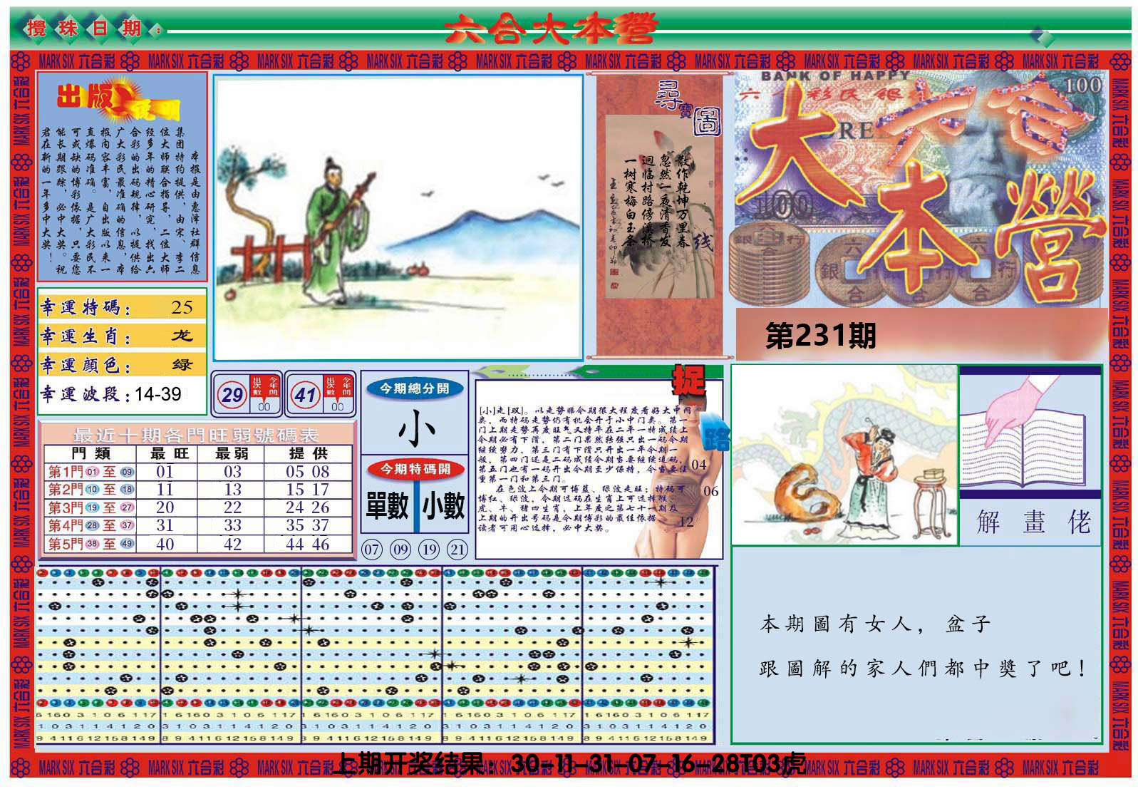 2024231期大本营A