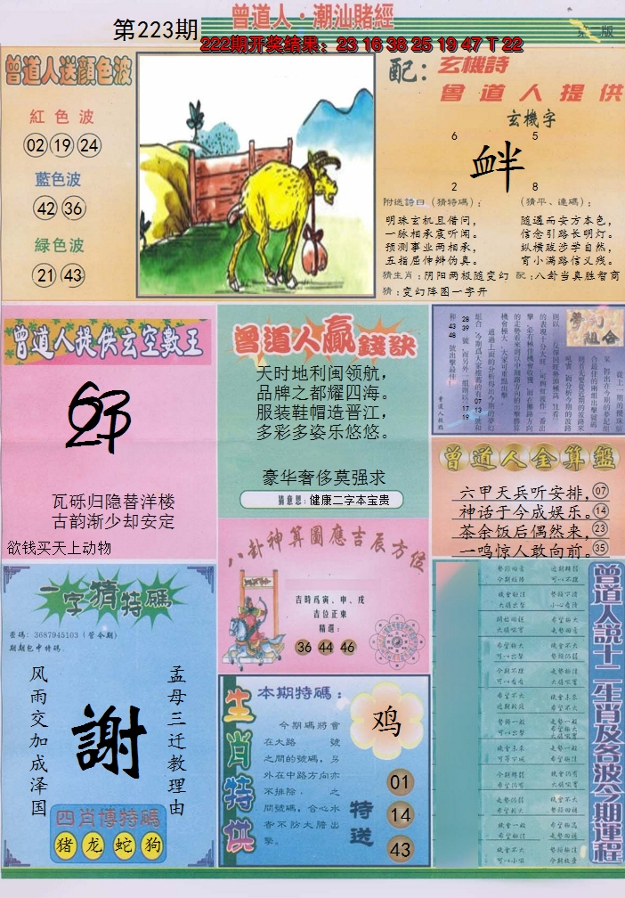 2024223期潮汕赌经B