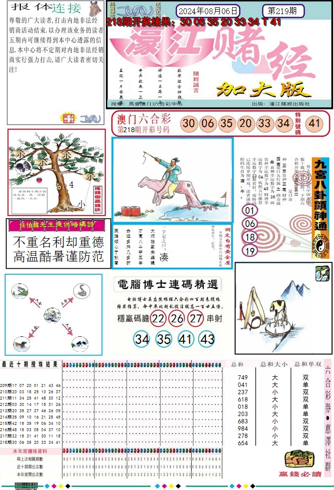 2024219期濠江赌经A加大版
