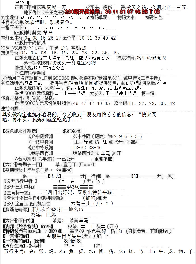 2024231期先锋总刚B