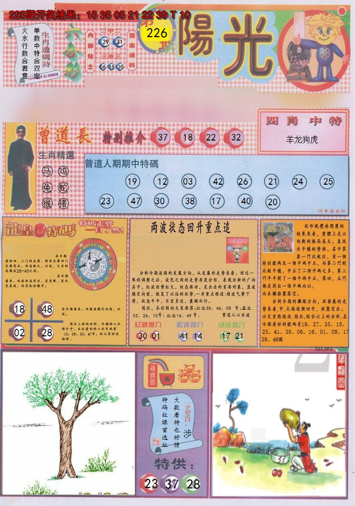 2024226期阳光A