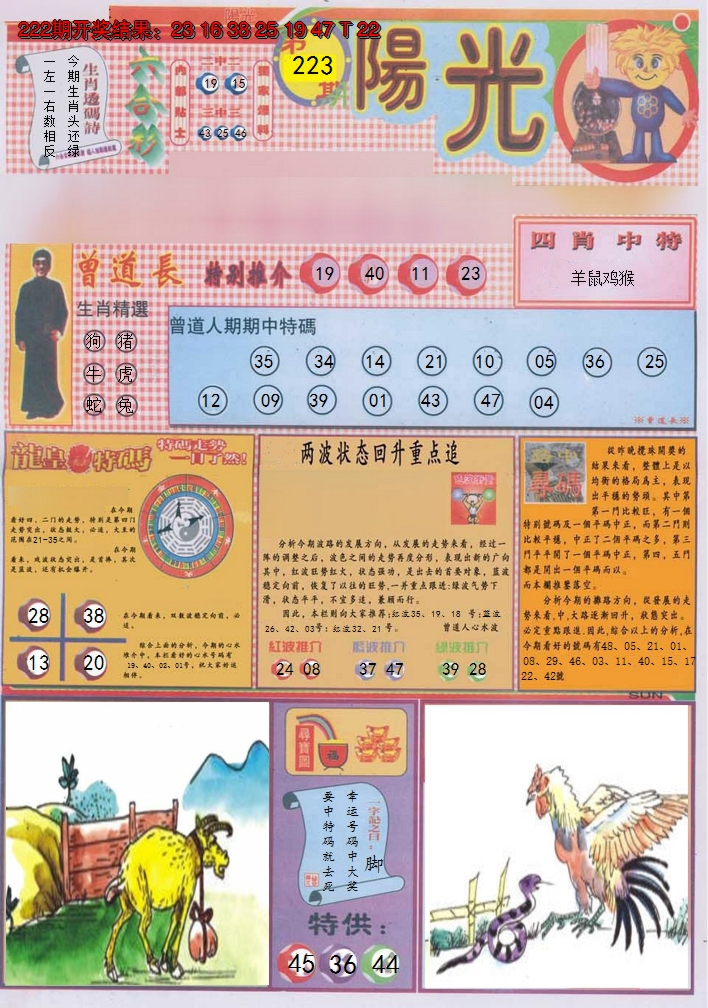 2024223期阳光A