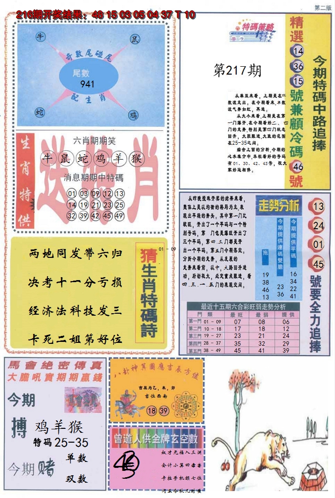 2024217期曾道人内幕消息B
