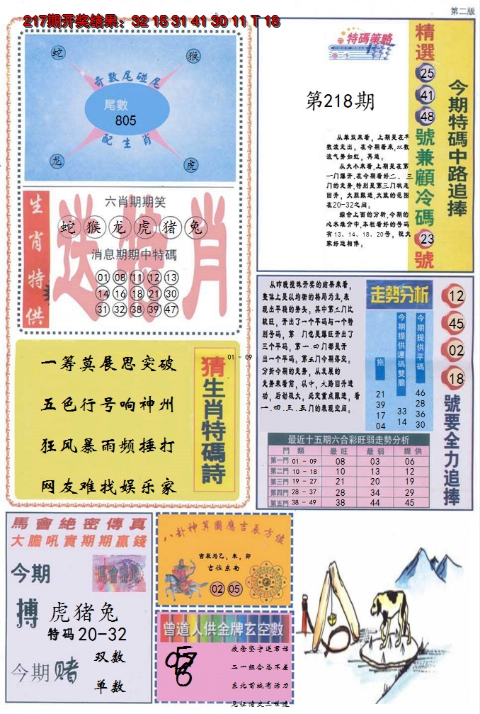 2024218期曾道人内幕消息B