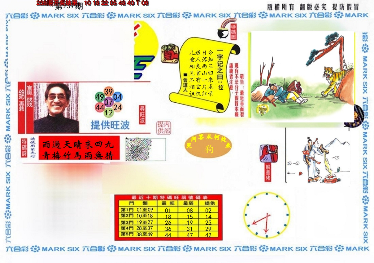 2024239期特码王(信封)