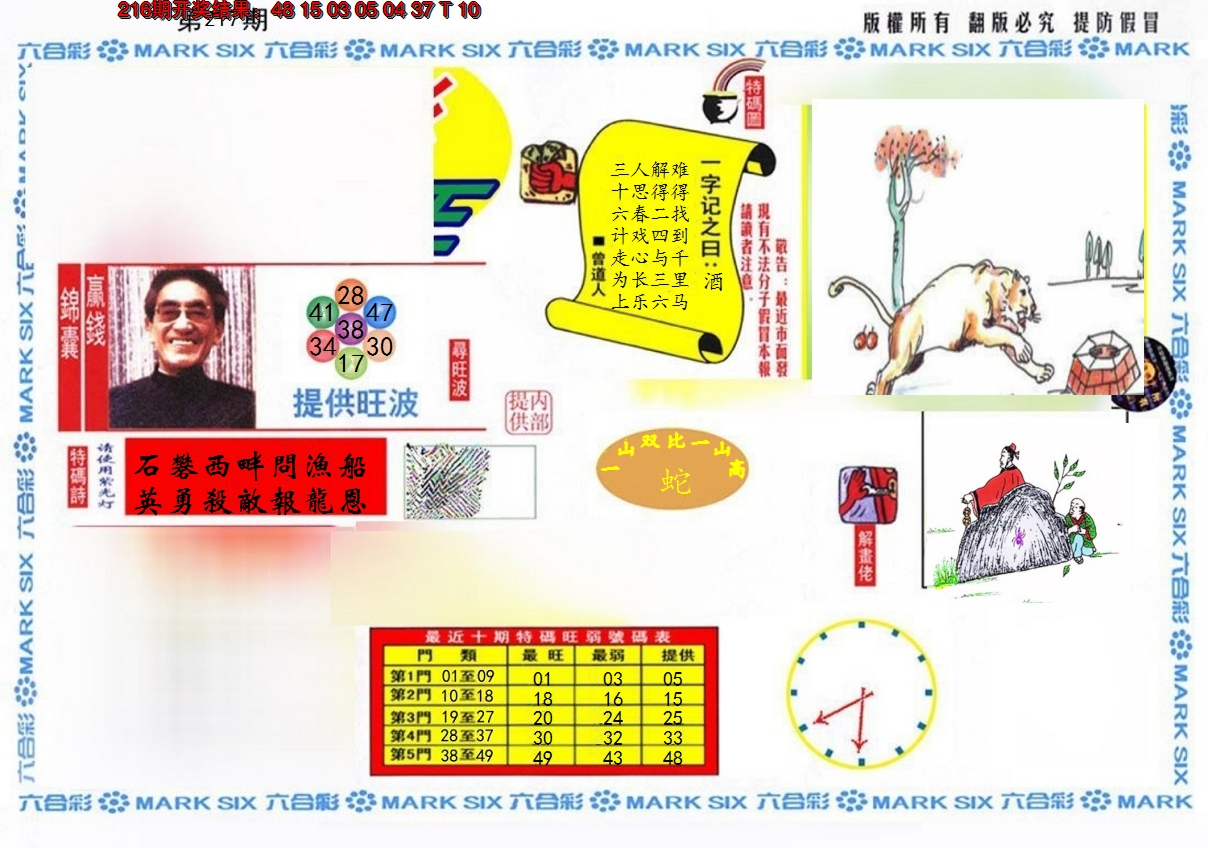 2024217期特码王(信封)