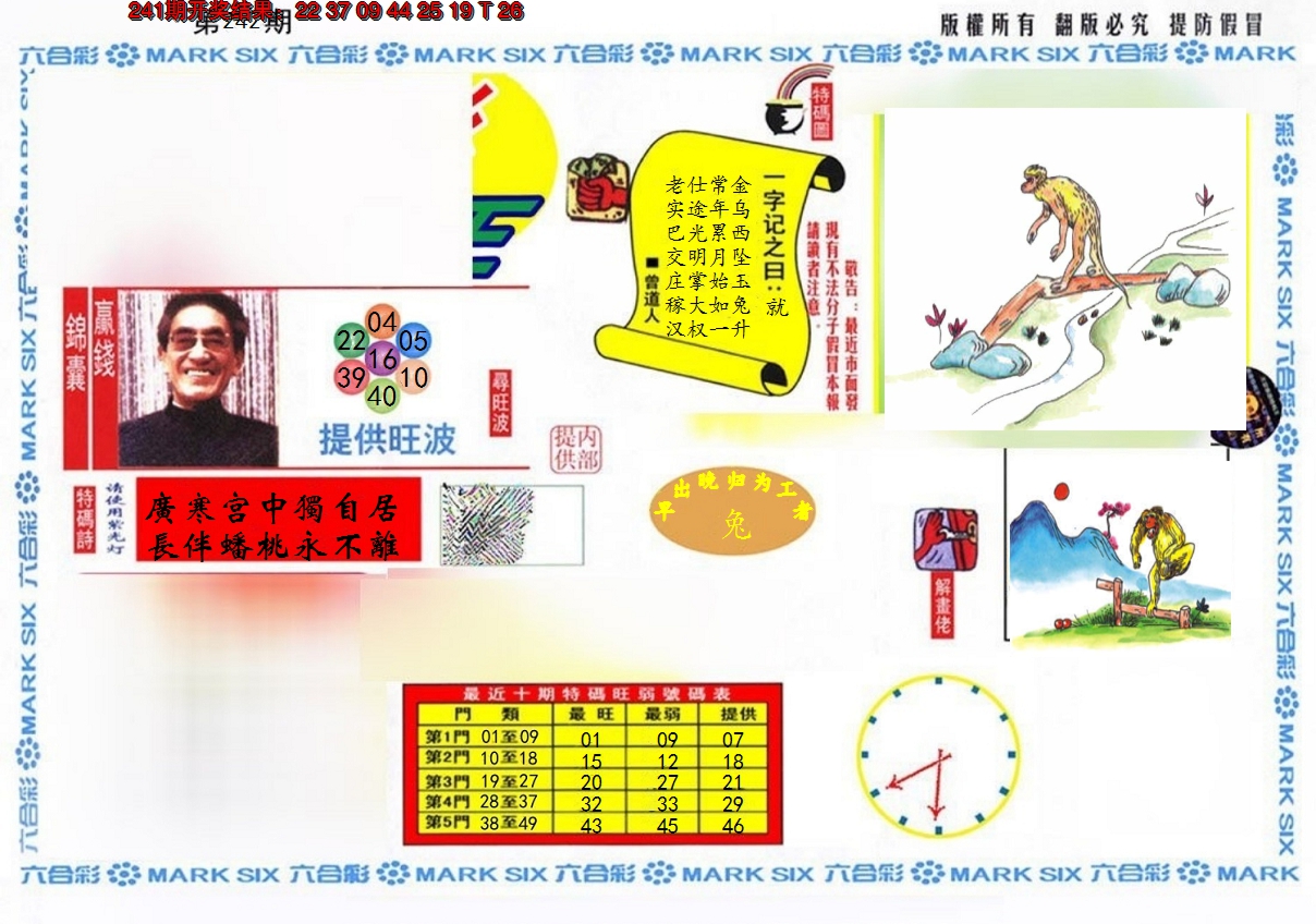 2024242期特码王(信封)